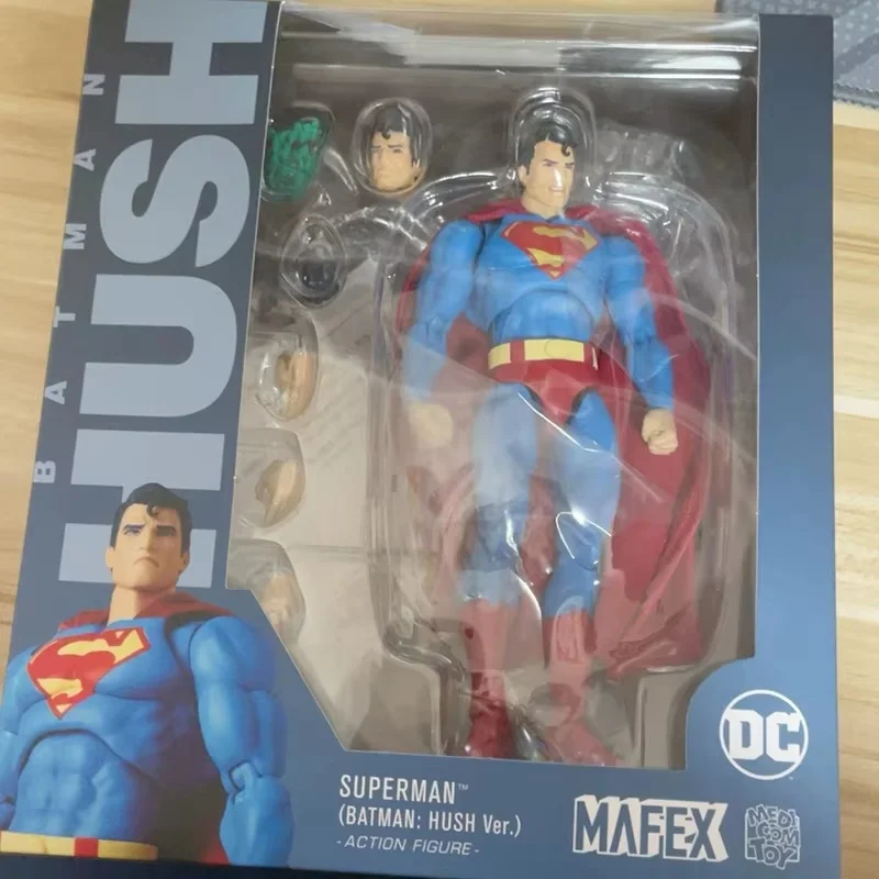 Original 1/12 Ml Mafex Hush Dc Action Figure Super-Man Anime