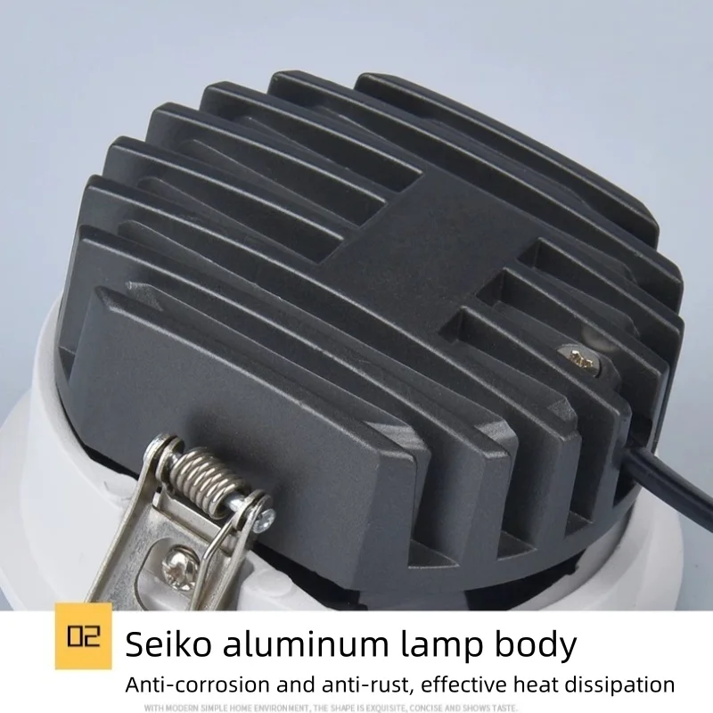 Modern simple small hill light embedded anti-glare wall washing Sea1fb1f34e4444f8a842d4c6143bdeben