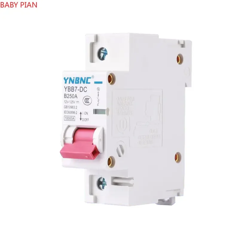 1P 2P DC Circuit Breaker 80A 100A 125A 150A 200A 250A 12V 24V 36V 48V 60V 72V 120V Circuit Breaker for Solar Cells RV Battery