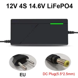High - Power Universal LiFePo4 Battery Charger with Seven Protection Features - 10A (EU - DC 12V)