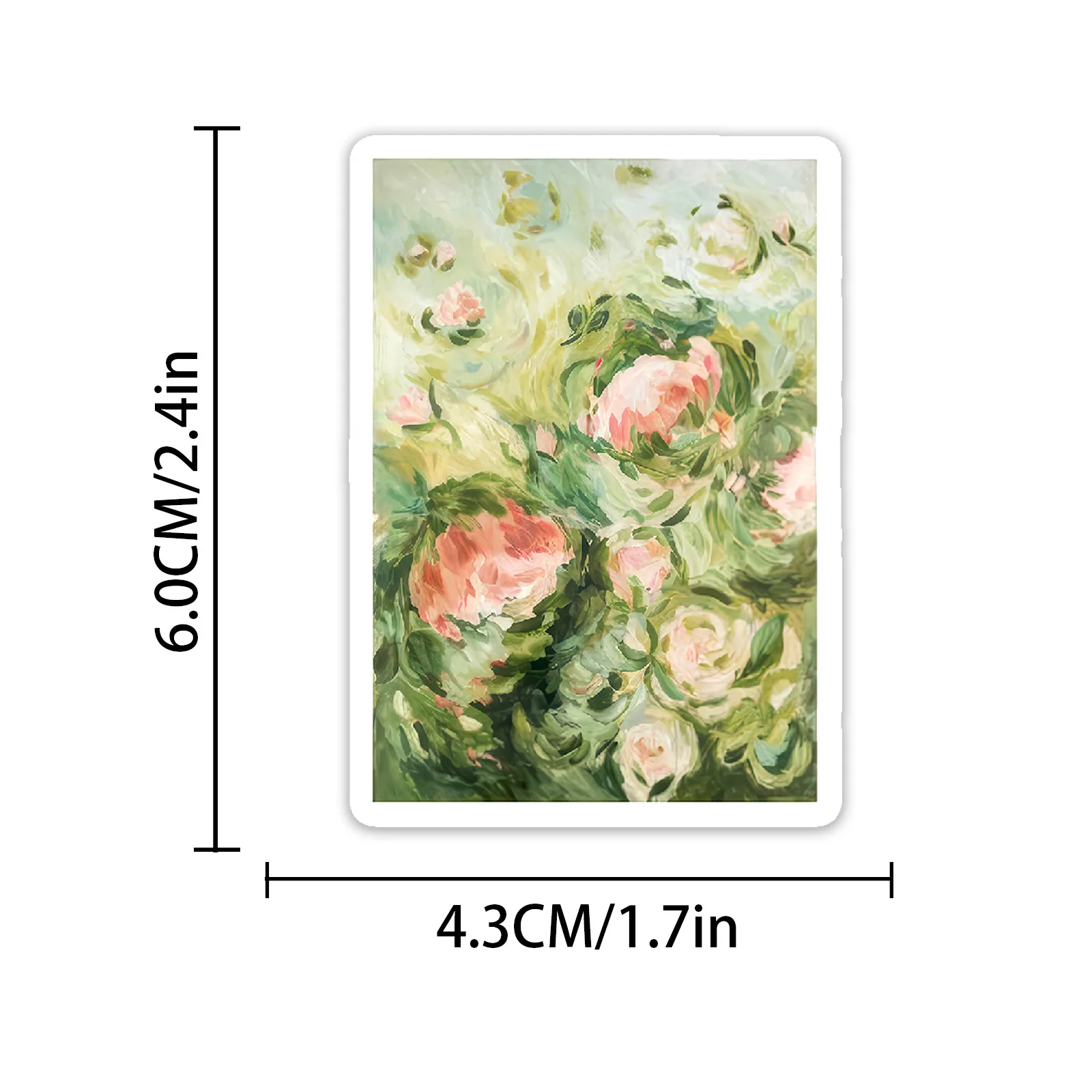 50Pcs 핑크 그린 미적 스티커 전화 노트북 스크랩북 스케이트 보드 헬멧 DIY 낙서 미적 스티커 크리 에이 티브 선물