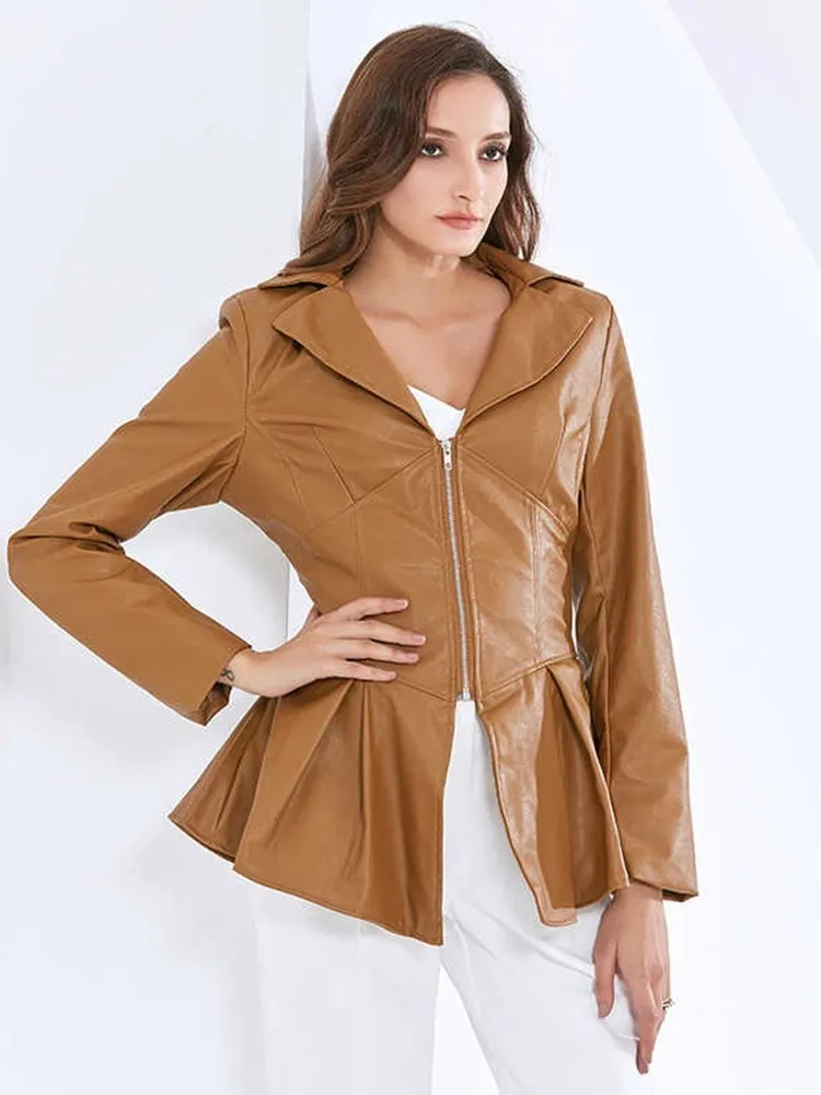 Рисунок 2 - Женская кожаная туника с отложным