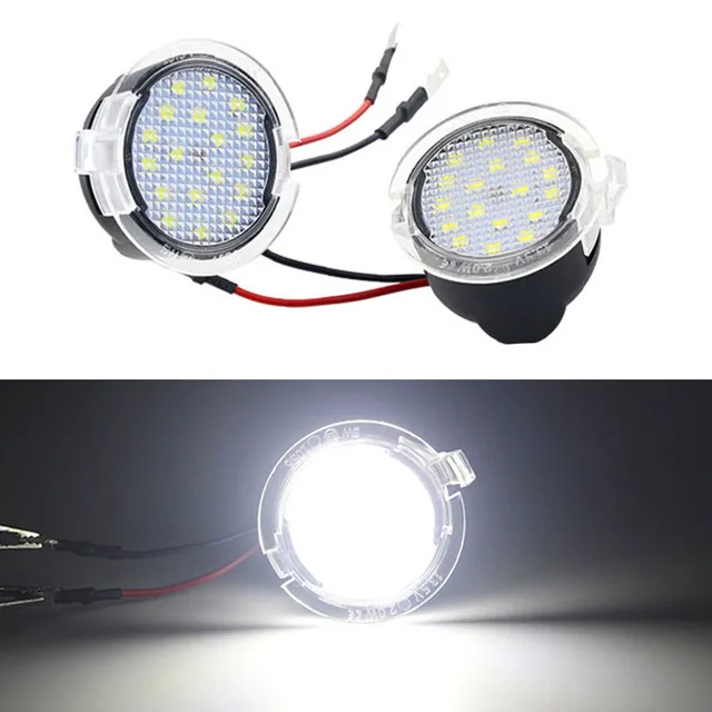 تحت مرآة البركة استبدال الضوء ، 18 LED ، فورد مونديو ، S-Max ، EDGE ، Explorer ، F-150 ، 2 قطعة