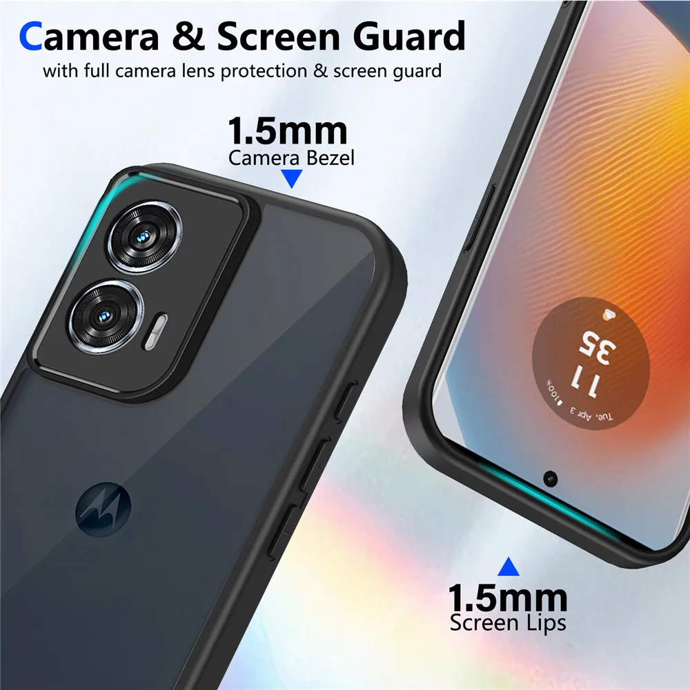 Luxury Matte Armor Shockproof Phone Case - Premium Skin Feel Cover