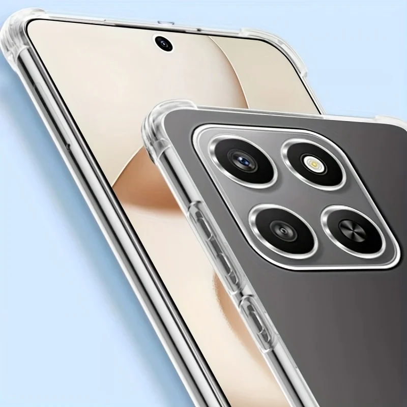 Transparent Silicone Phone Case - Clear Back Cover