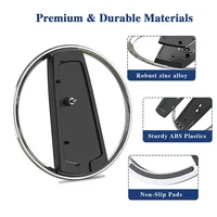Metal Vertical Stand for PS5 Slim Console Bracket Base Stand Replacement for Playstation 5 Slim Game Console Host Stand - Image 3