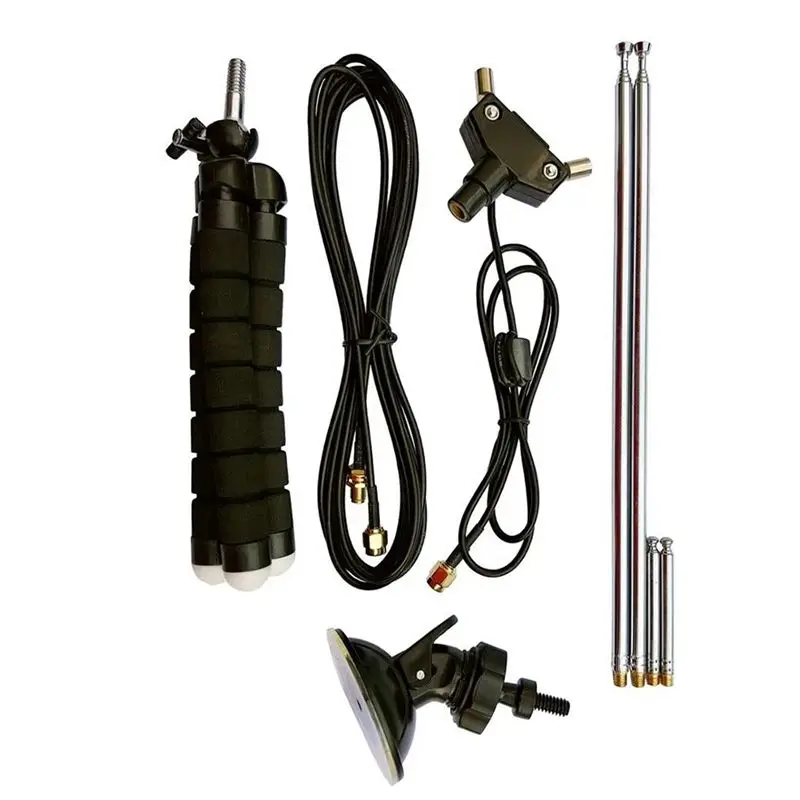 RTL-SDR 블로그 다목적 다이폴 안테나 키트 VHF/UHF 멀티용 R860T TCXO 업그레이드