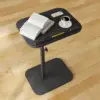 Sofa Couch Arm Table Tv Tray Small Bed Stand C Shaped Side End Tables for Living Room, Bedroom 1
