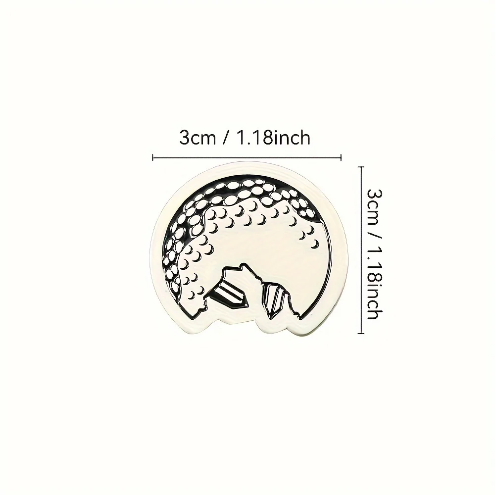 Magnetic golf cap clip versatile and durable with a simple and personalized style perfect gift for golf enthusiasts