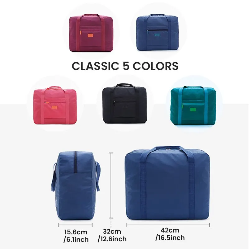 รูปสินค้า กระเป๋าเดินทางพับได้ น้ำหนักเบา สำหรับเดินทางแบบ Weekender