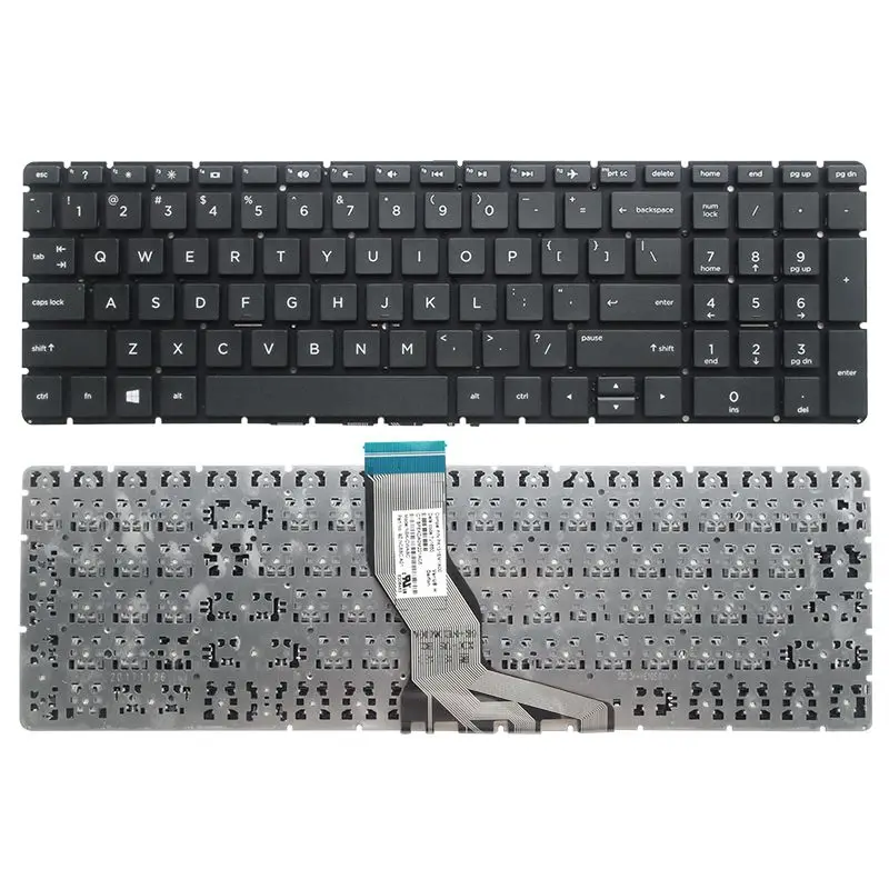 Clavier AZERTY Français HP Pavilion - Compatible 17-BS016NF, 17-AK010NF, Neuf Sous Emballage