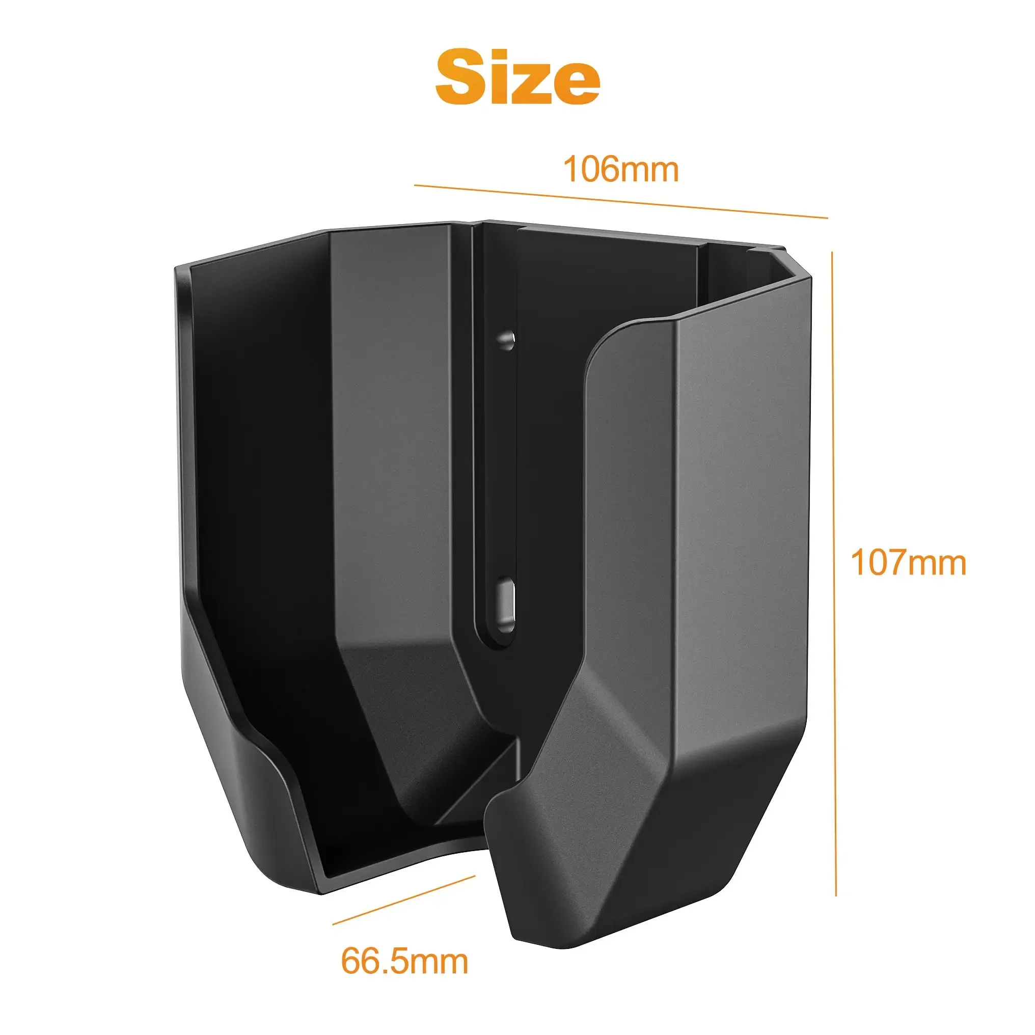 High-Strength Wall Mount Hook for Portable EV Chargers - Easy Installation