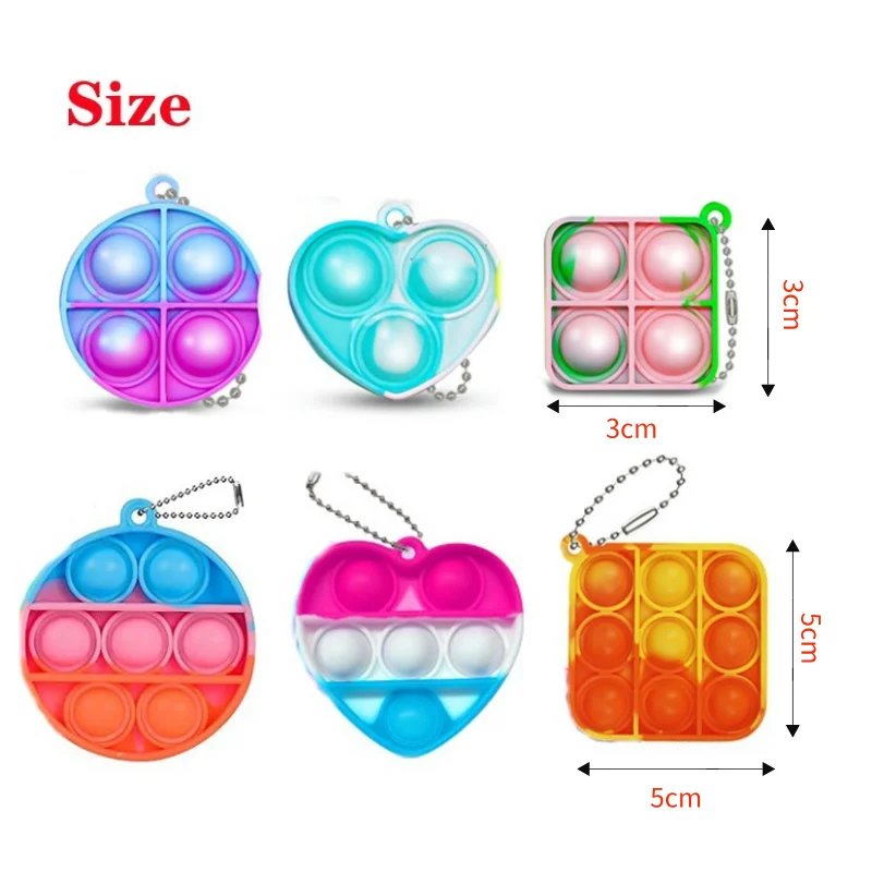 Pop Fidget Keychain Toys 6