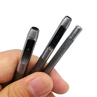 High Quality Steel 1mm 2mm 3mm 4mm 5mm 6mm 8mm to 20mm Round Hole Punch Tool Hollow Cutter for Leather Craft Belt Bag Clothing 5