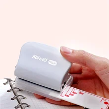 

6-Hole Paper Punch Handheld Plastic Machine DIY Card Making Paper A4 A5 B5 for Notebook Scrapbook Diary Binding Cutter Tool