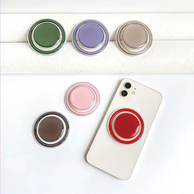 Magnetic Folding Mobile Phone Grip Holder Socket Pocket Support for IPhone 16 15 Samsung Xiaomi Safe Ring Finger Expanding Stand Sea2178a3f9d14fdf93ec031688f76bc79
