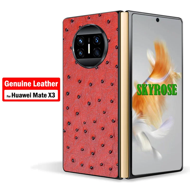 

Чехол-накладка из натуральной кожи для Huawei Mate X3