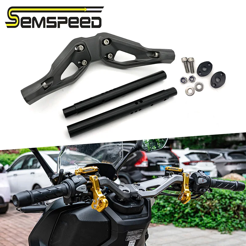 

Motorcycle CNC Handlebar Mount Handle Bar Clamp Clip Ons Fork For Honda ADV 160 150 UHR150 2019-2024