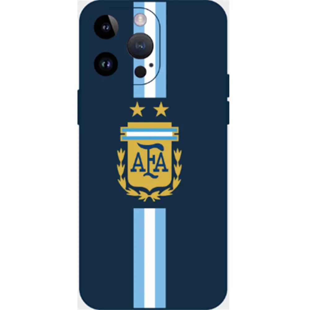 thumbnail image 1 of Fundas para teléfono con la camiseta del equipo nacional de fútbol 2022 para iPhone 11 12 13 14 Pro Max 6 7 8 Plus XR XS MAX Funda para Apple iPhone, 1 of 5