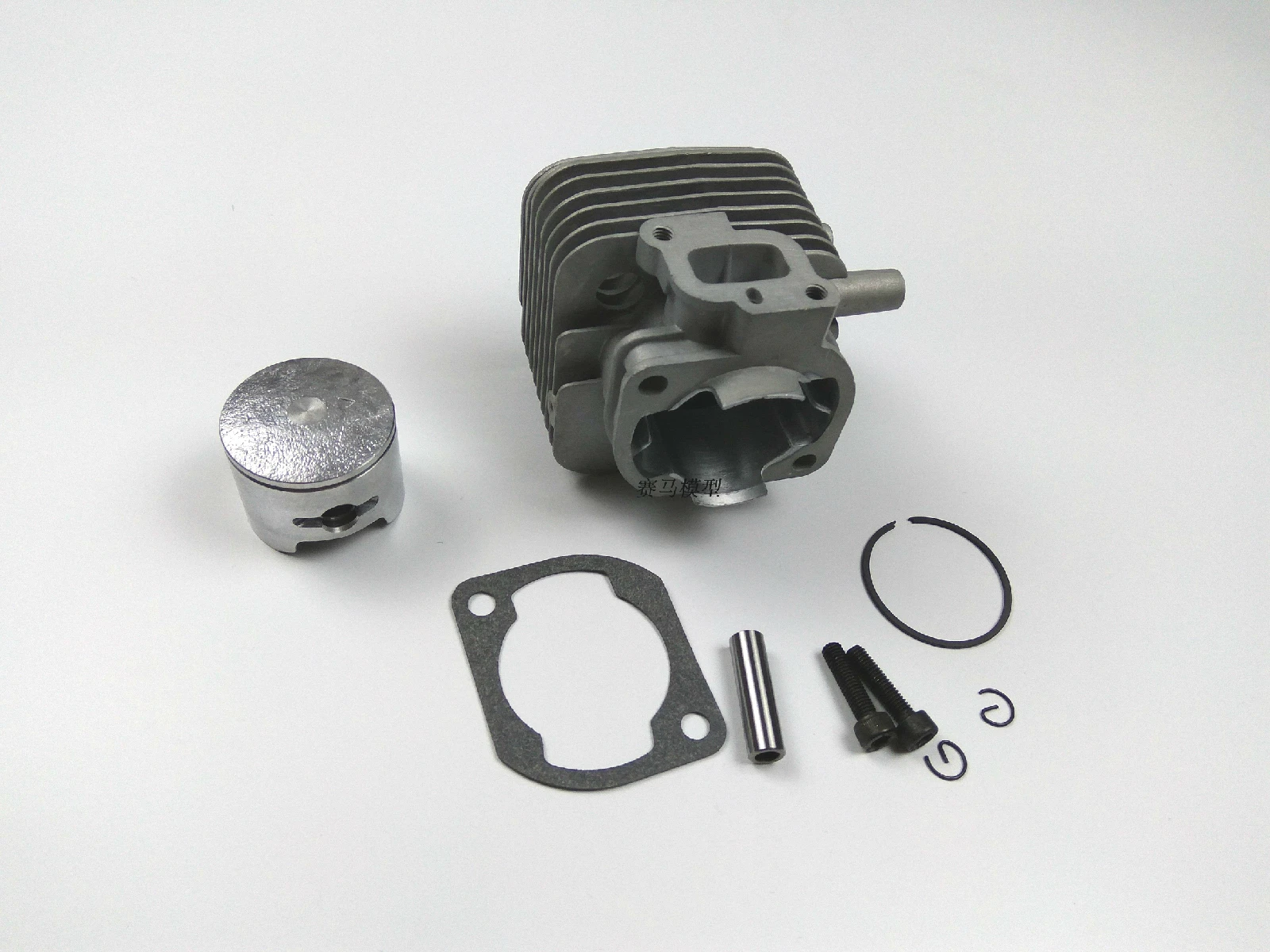 Cylinder Piston Set 2 Hole Fixed 29cc Engine Fit 1/5 Hpi Rofun Rovan Km Baja 5b 5t 5sc Losi 5ive Toy Parts