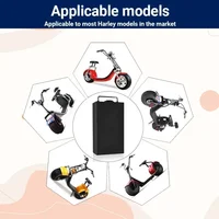 Batterie pour moto électrique Harley Two Theeled, 60V, 20Ah, 30Ah, 18650, batteries au lithium, étanches, pour scooter pliable Citycoco 2