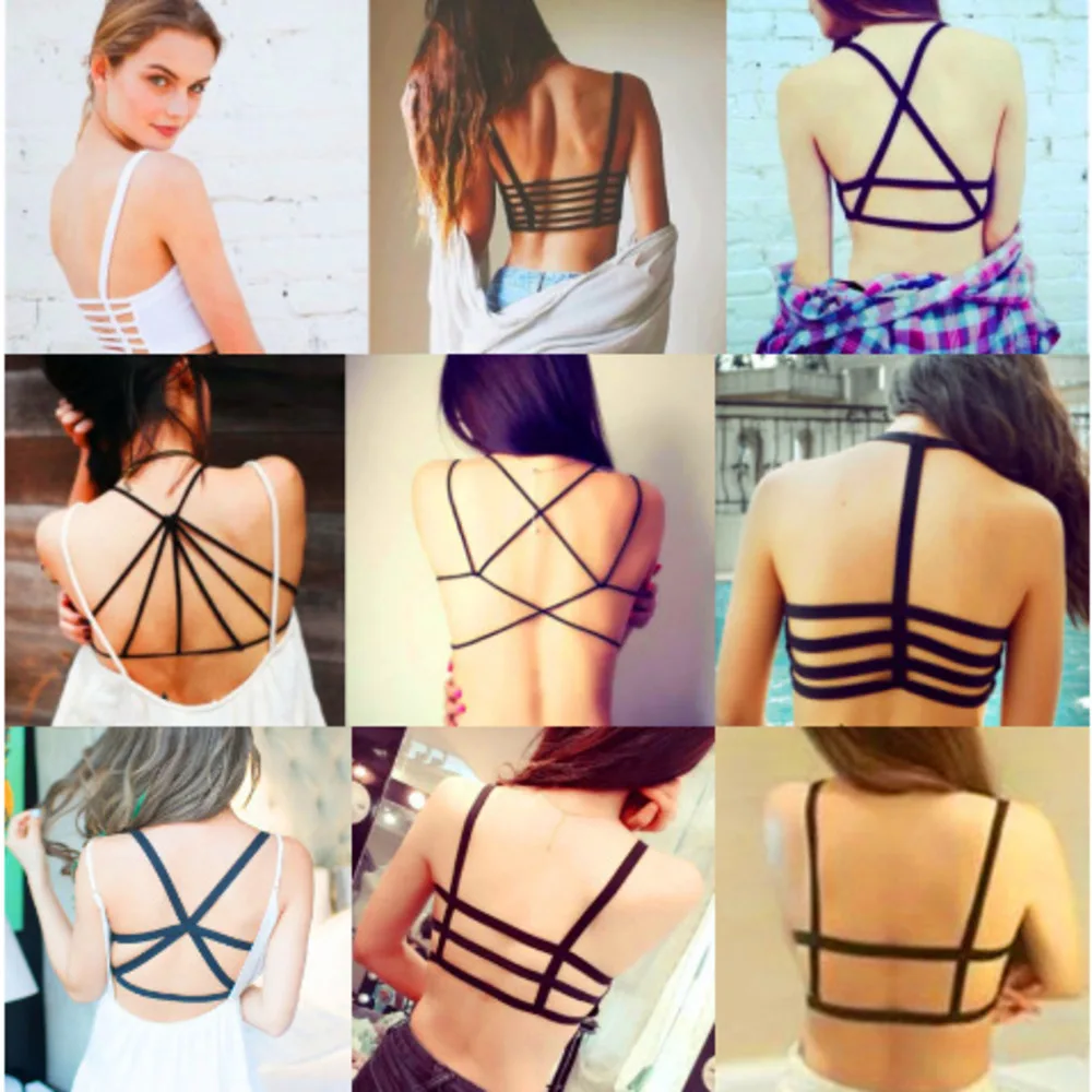 Wrapped Chest Crop Top Strapless Bra Lace Lingerie Bras Women Underwear Brassiere Tops ds100