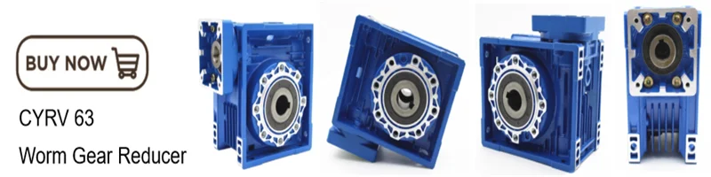 Description Picture 6 of itemCYAutoman Worm Gear Gearbox NMRV30 Worm Gear Speed Reducer Motor Reduction Housing For Light Industry Textile Building Material