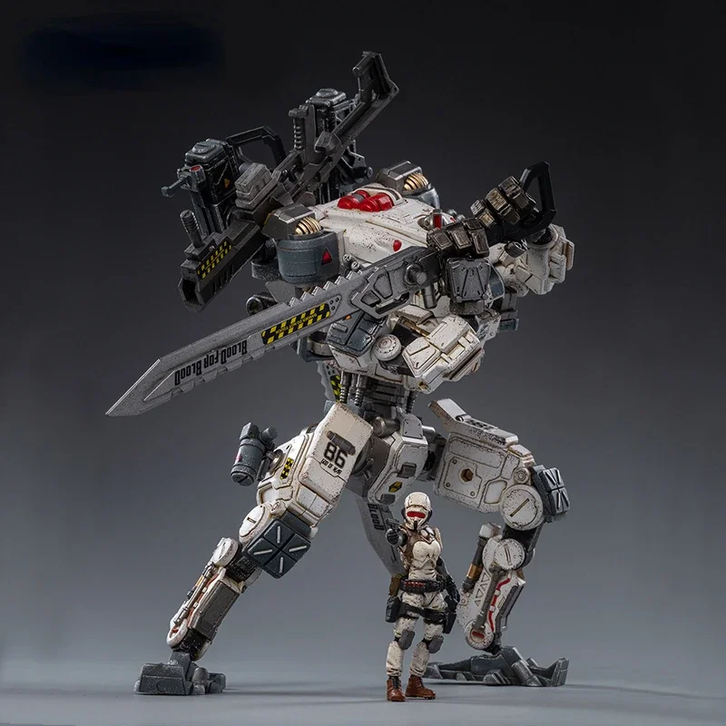 In Stock JOYTOY GOD OF WAR 86(White) Mechanical Armor Action