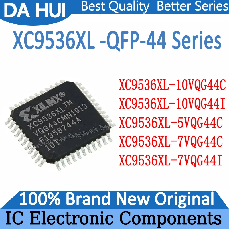 

XC9536XL-10VQG44C XC9536XL-10VQG44I XC9536XL-5VQG44C XC9536XL-7VQG44C XC9536XL-7VQG44I XC9536XL IC MCU CPLD FPGA Chip QFP-44