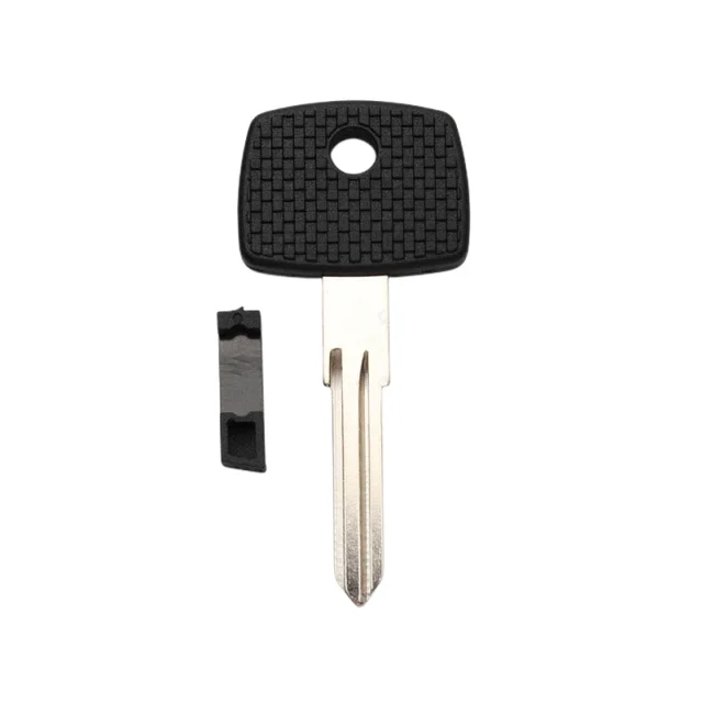 พวงกุญแจ 10 ชิ้น/ล็อต Transponder Key อะไหล่ Key Uncut ประตู Blank Chip Head Key สําหรับ Benz G รถบรรทุกเปลี่ยนใบมีด 2