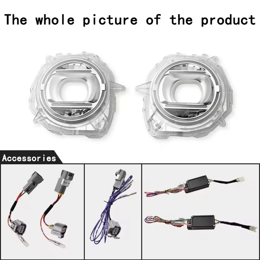 For suzuki jimny JB64 JB74 2018-2024 Lamp Cover Headlights LED