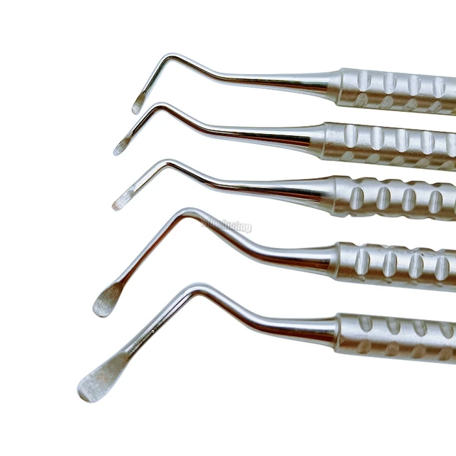 1Pcs Dental Restorative Bagger Doppel Ended Löffel Zahnarzt Instrument  Zahnmedizin Werkzeuge Typ S1-S6 - AliExpress