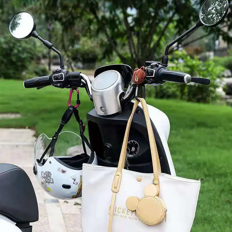 1 Pack Multifunctional Bicycle Hook Electric Vehicle Motorcycle Scooter Stroller Hook Helmet Universal