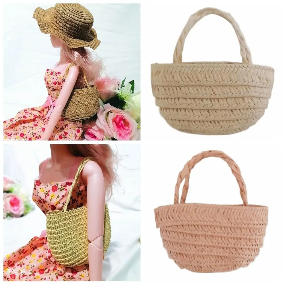 StrawWovenDollsStrawBagDollAccessoriesSceneModelMiniature