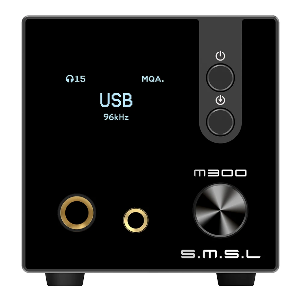 Headphone Amplifier Audio Converter Adapter Audio Converter Audio Decoder Headphone Audio Decoder SMSL M300SE Upgraded Audio DAC & Headphone AMP MQA CS43131*2 Blutetooth True Balanced XLR 6.35/4.4mm XU316 DSD256 Remote Control