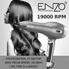 ENZO Professional Hair Dryer Hair Care Styling Tools Constant Temperature Quick Dry for Salon/Barber Powerful Wind Blow Dryer 1