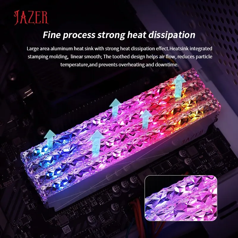 Рисунок 3 - JAZER RGB RAM DDR4 8GB 16GB Память