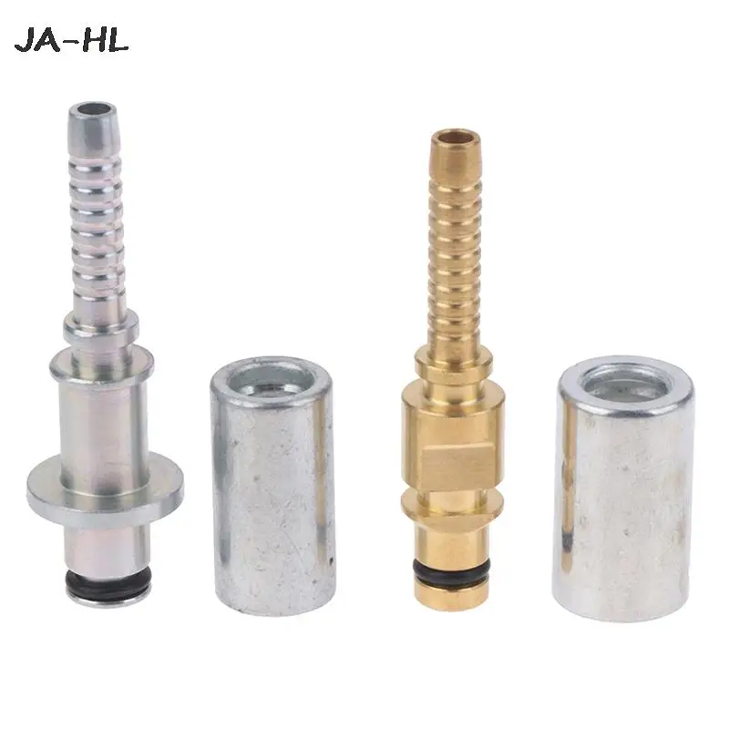 

Hot 1PC Hose Plug Fitting With Sleeve For Karcher K Pressure Washer Pipe Tip Repair Connector Adaptor