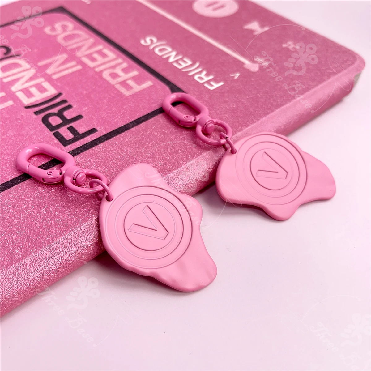 Металлический брелок Jungkook SEVEN GOLDEN Tae Hyung V Friends SUGA D-DAY AgustD JIMIN подвеска в виде лица