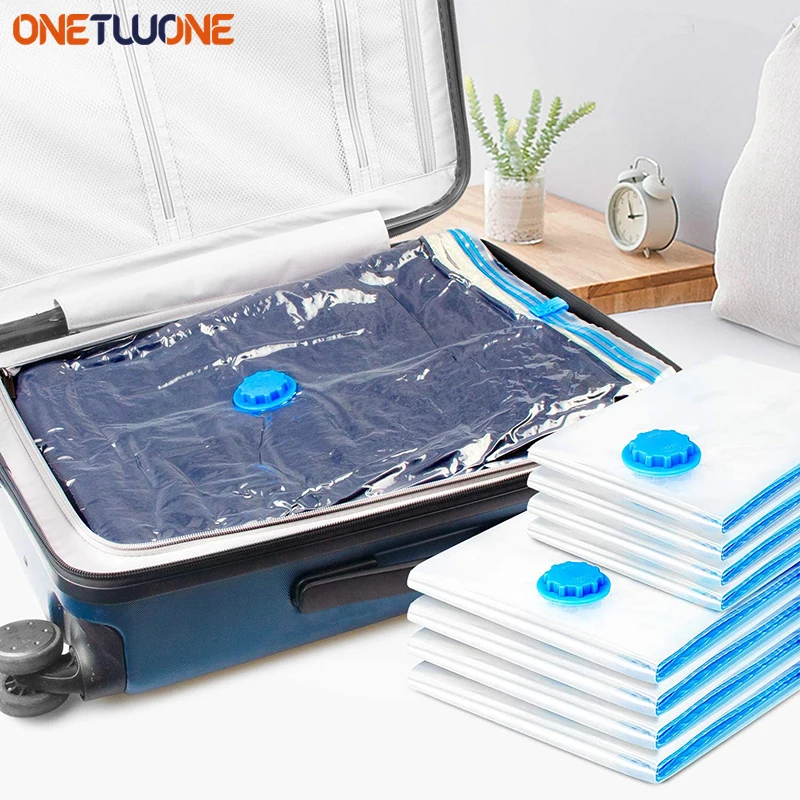 Vacuum Clothes Storage Bags Travel Space Saving Vacuum Storage Bags
