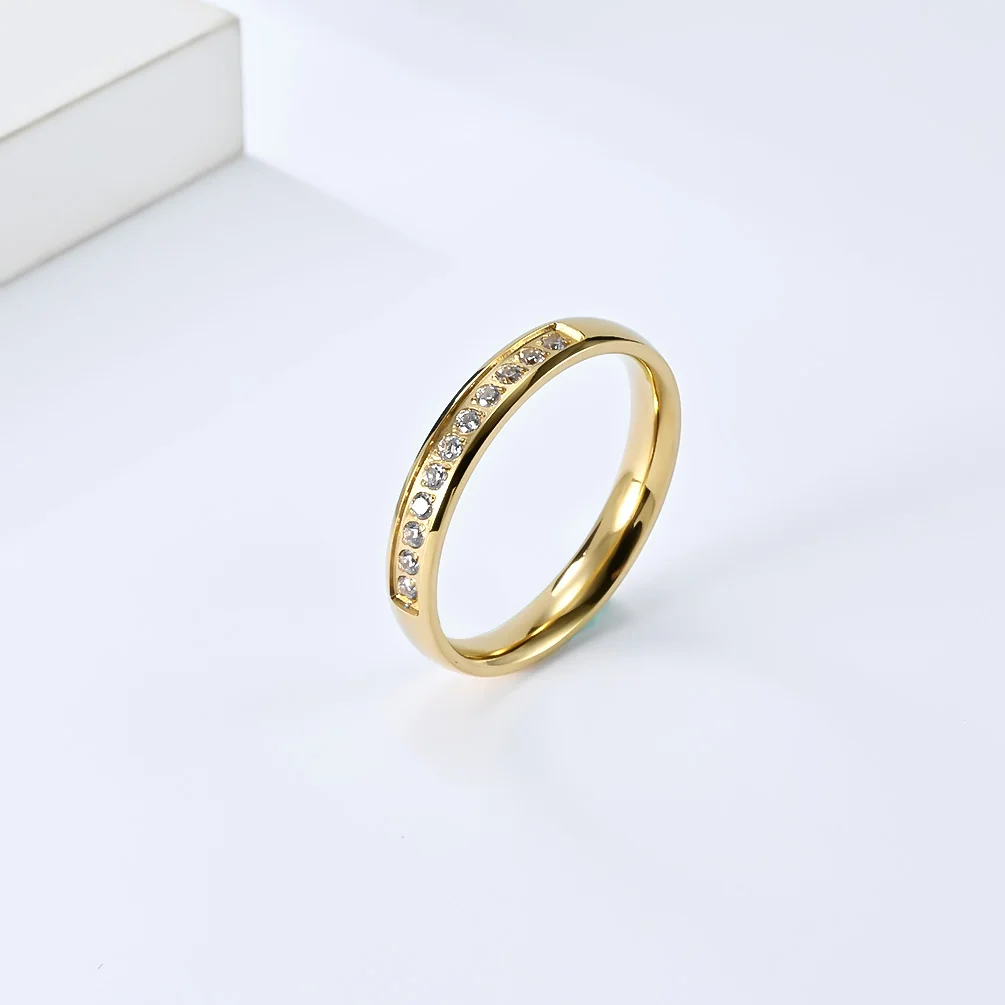 JHSL Brand Luxury Stainless Steel Women Wedding Rings Cubic Zircon Purple Gold Silver Color US Size 5 6 7 8 9 10 3
