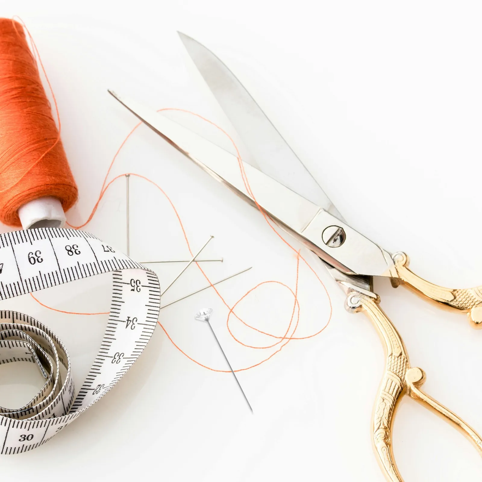 1세트 다이아몬드 모양 포지셔닝 핀, 라인스톤 꽃다발 핀, 웨딩 헤어 액세서리, 꽃무늬 바느질 DIY 공예품, 쥬얼리