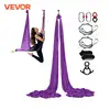 VEVOR 8.7/11 Yards Aerial Yoga Hammock & Swing Yoga Starter Kit Aerial Silk Fabric Yoga Strap Accessory for All Levels Fitness 1