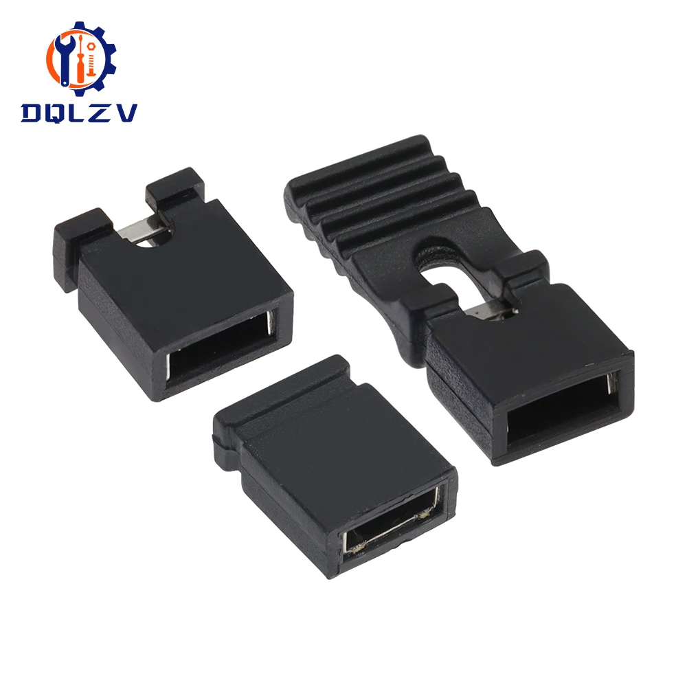 Enhanced Product Title: Versatile 2.54mm Pitch Long Pin Header Connector Jumper Cap