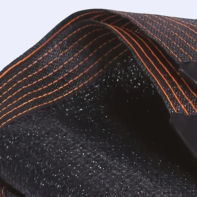 2&times;2m 2&times;3m 2&times;5m Extra-Large Black Sunshade Net with Grommets HDPE Mesh Fabric for Greenhouses Patios Plants Gazebos Porches