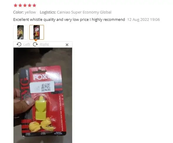 Description Picture 2 of itemAthletic Training Soccer Game Coach Whistle Free Shipping Referee Whistle Blister Set with CMG and Cheerleader Whistle