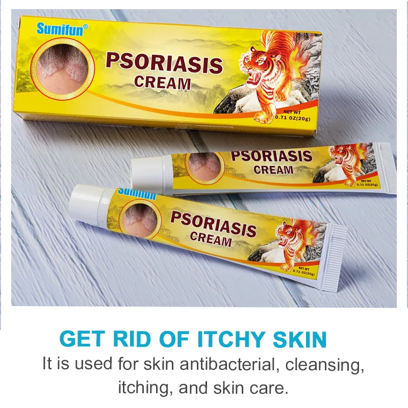 Sumifun ， Chinese Red Tiger, Psoriasis Cream, Skin Care Cream