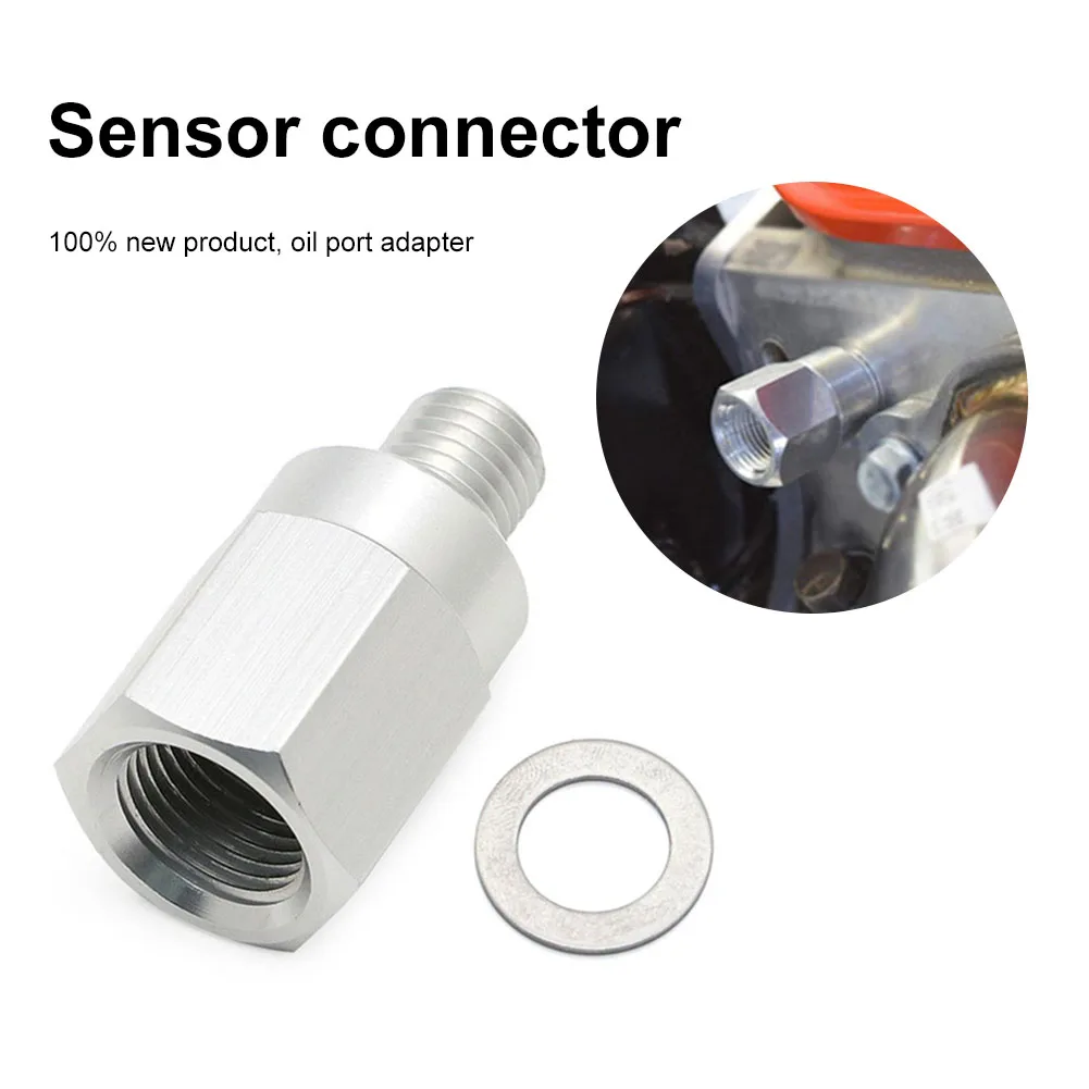 Oil Pressure Sensor Adapter Male to NPT Female Car Oil Pressure Sensor