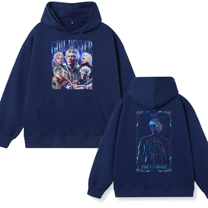 Limited Astarion Baldurs Gate 3 Hoodies Me'sn Women's Fashion Long Sleeve Oversized Sweatshirts Unisex Y2k Streetwear Pullover