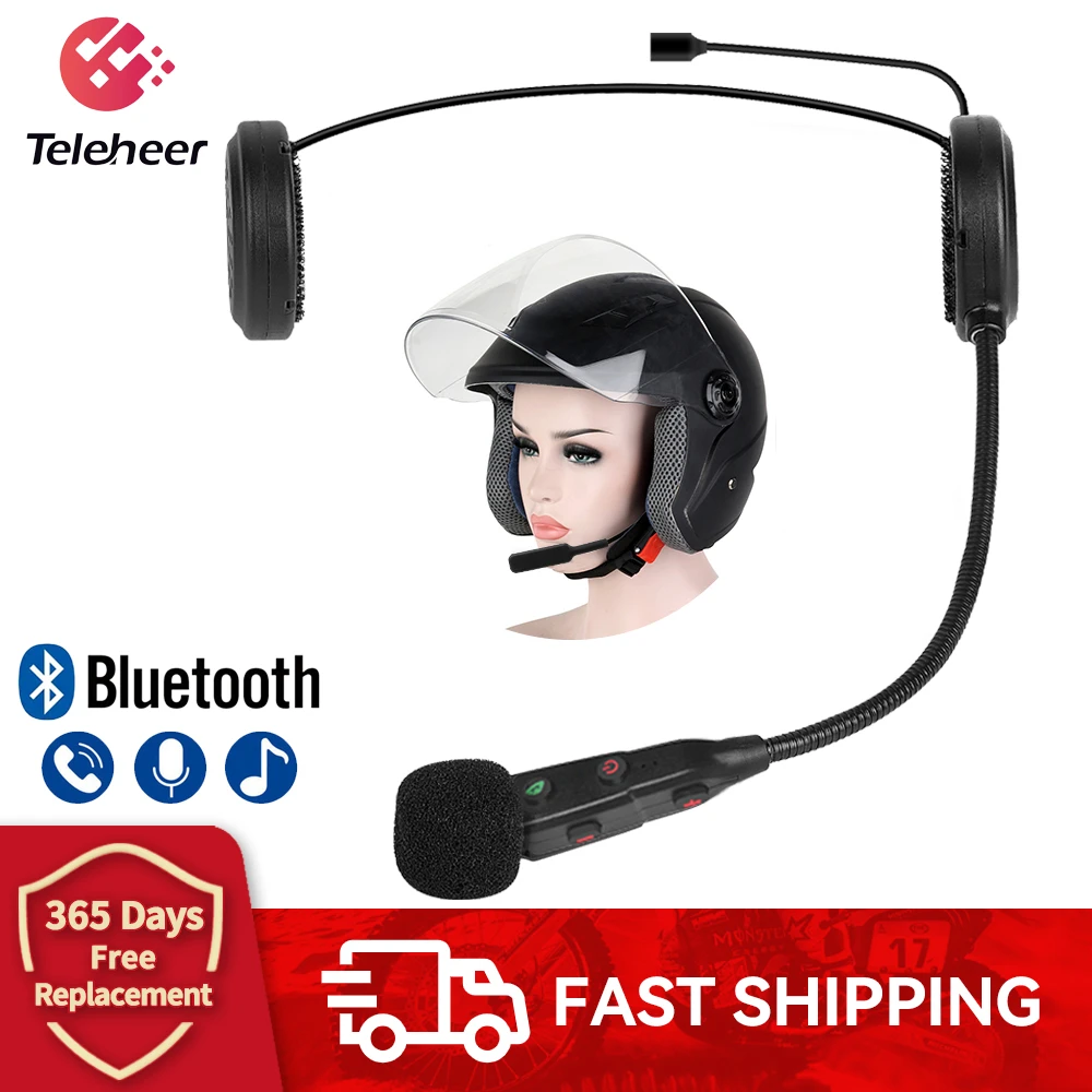 Teleheer V2 UPgrade 2Riders Motorcycle Helmet Headset